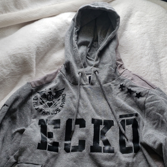 Ecko Grey Hoodie Medium